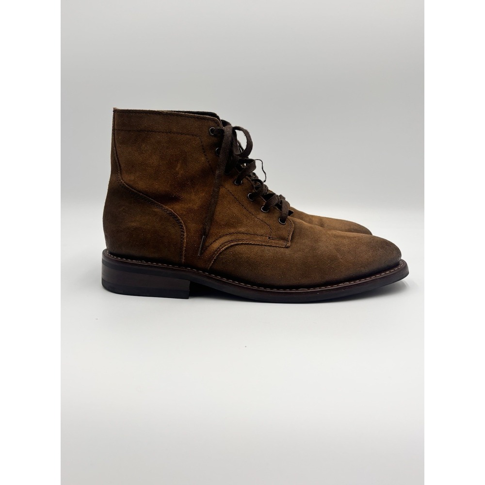Thursday Boot Company President Mocha Suede Men's Lace Up Boots Size 10.5